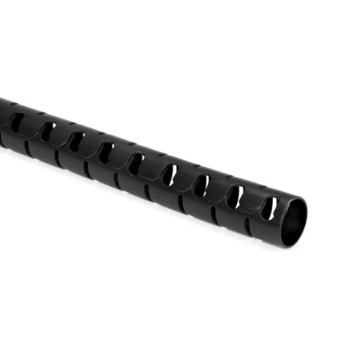 HellermannTyton Polyamide 6 Black Cable Sleeve 25m Length, 21 mm Max Diameter, Helawrap Series 161-63301 HWPAV020-PA6V0-BK