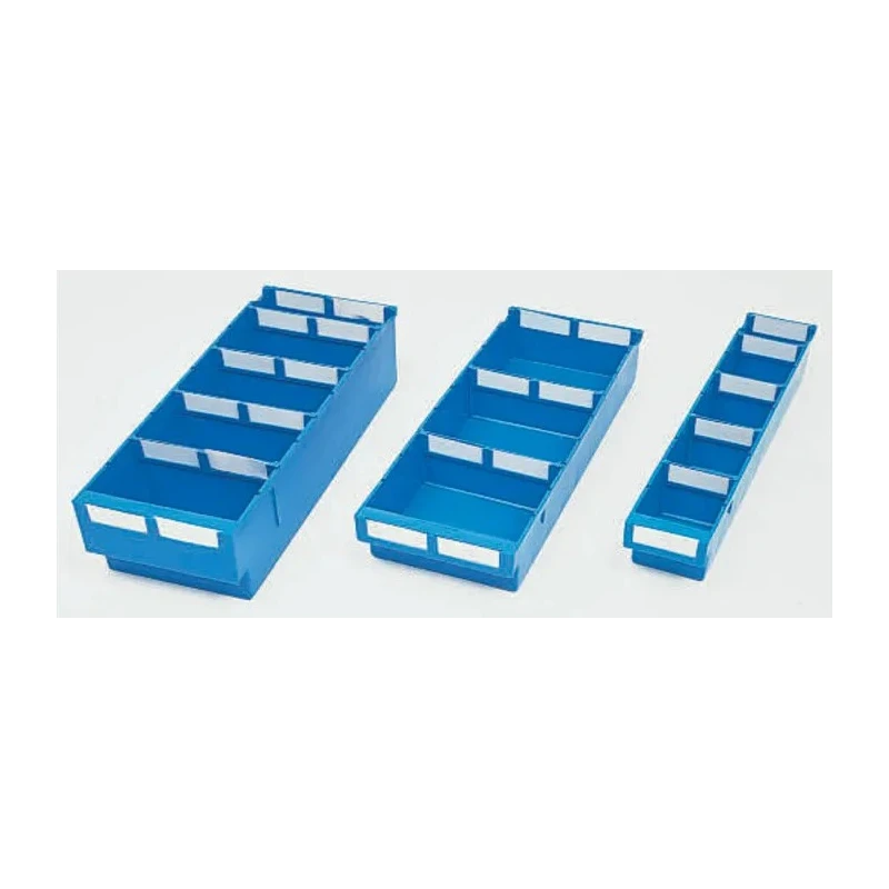 Linpac Storage Systems Polypropylene Storage Bin, Blue, 500 mm x 188 mm x 115 mm VT0225BL