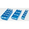 Linpac Storage Systems Polypropylene Storage Bin, Blue, 500 mm x 188 mm x 115 mm VT0225BL