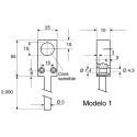 Pepperl + Fuchs Block Inductive Proximity Sensor NPN, 30V, 1.5mm Detection, Polyamide IP67 NBB1,5-F79-E0