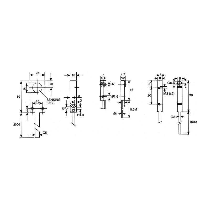Pepperl + Fuchs Block Inductive Proximity Sensor NPN, 30V, 1.5mm Detection, Polyamide IP67 NBB1,5-F79-E0