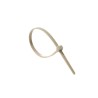 HellermannTyton Cable Tie, Non-Releasable, 145 mm x 3.4 mm, Beige Polyetheretherketone, -55°C to 118-00032 PT2A-PEEK-BGE