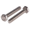 RS PRO Hex Bolt, Stainless Steel, M4 x 25 mm, Grade A2, Plain Finish 520-043