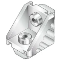 Bosch Rexroth M8 Foundation Bracket, Connecting Component, Aluminium, Strut Profile 45 mm, Groove Size 10 mm, 3842551608