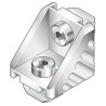 Bosch Rexroth M8 Foundation Bracket, Connecting Component, Aluminium, Strut Profile 45 mm, Groove Size 10 mm, 3842551608