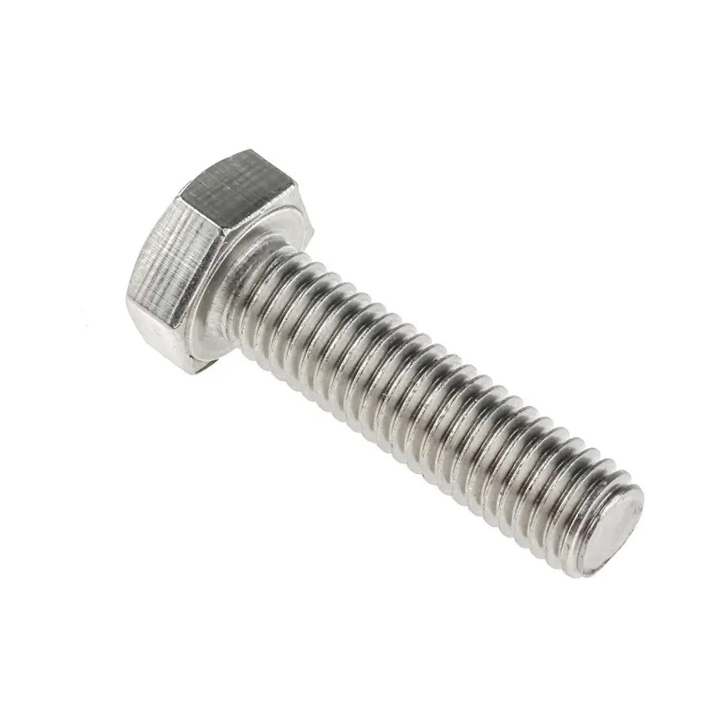 RS PRO Stainless Steel Hex Bolt M8 x 30 mm DIN 933 520-223