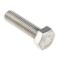 RS PRO Stainless Steel Hex Bolt M8 x 30 mm DIN 933 520-223