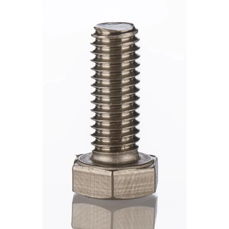 RS PRO Stainless Steel Hex Bolt M8 x 20mm A2 DIN 933 520-201