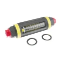 Parker Easiflow Series Flow Meter, 2L/min to 30L/min, BSP Parallel, 1 Inch Female, Glass Filled Nylon, EF.7731111291