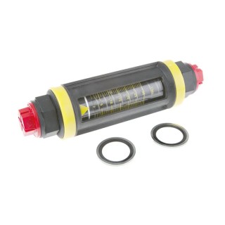 Parker Easiflow Series Flow Meter, 2L/min to 30L/min, BSP Parallel, 1 Inch Female, Glass Filled Nylon, EF.7731111291