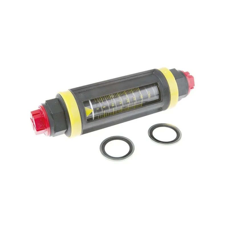 Parker Easiflow Series Flow Meter, 2L/min to 30L/min, BSP Parallel, 1 Inch Female, Glass Filled Nylon, EF.7731111291