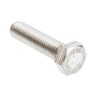 RS PRO Stainless Steel Hex Bolt M12 x 50 mm DIN 933 A2 Type 304 Fully Threaded 520-352