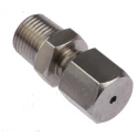 RS PRO Compression Fitting for Thermocouple or PRT Probe Stainless Steel BSPT 286-743