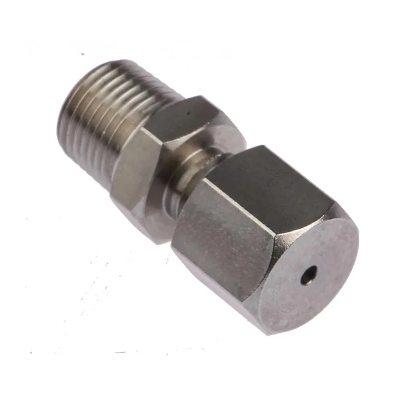 RS PRO Compression Fitting for Thermocouple or PRT Probe Stainless Steel BSPT 286-743