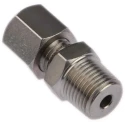 RS PRO Compression Fitting for Thermocouple or PRT Probe Stainless Steel BSPT 286-743
