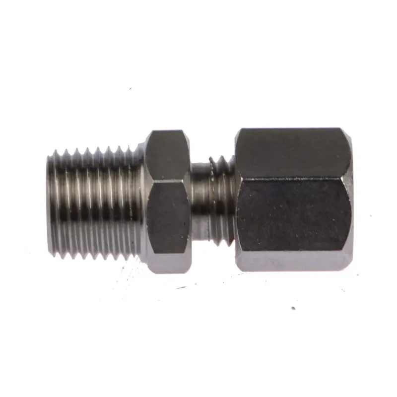 RS PRO Compression Fitting for Thermocouple or PRT Probe Stainless Steel BSPT 286-743