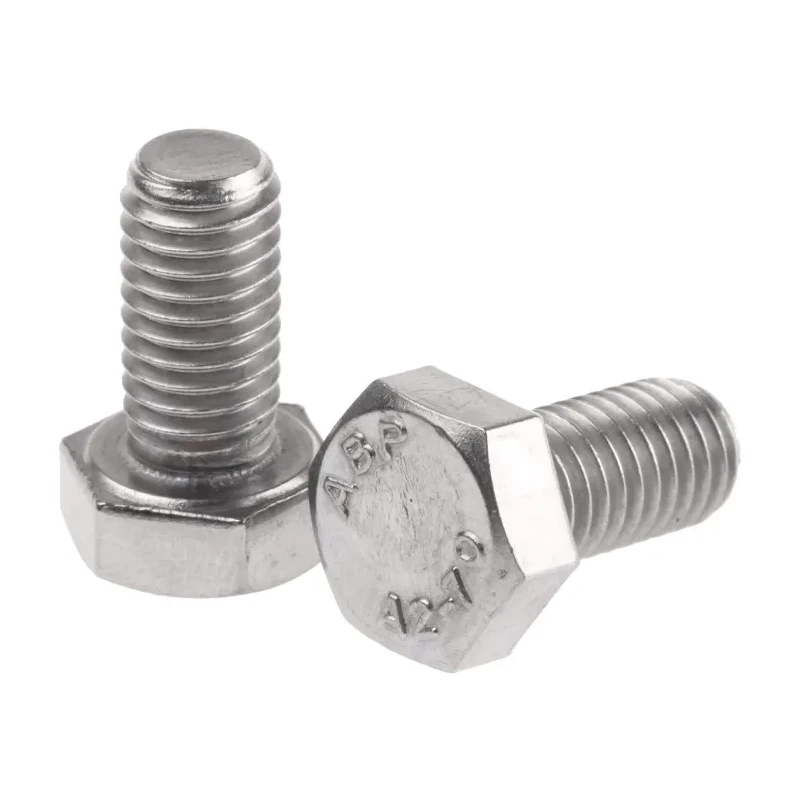 RS PRO Stainless Steel Hex Bolt, M8 Thread, 16mm Length, DIN 933, Plain Finish 520-194