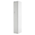 RS PRO 1 Door Steel Grey Industrial Locker 1800 mm x 300 mm x 300 mm 521-493