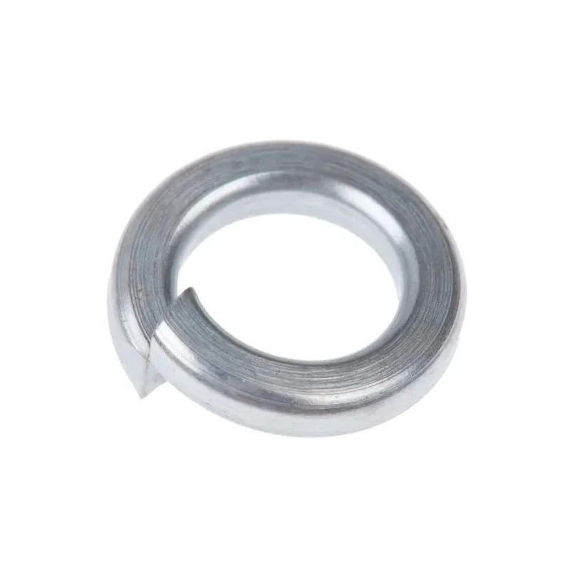 RS PRO Steel Bright Zinc Lock Washers M5 DIN 7980, Spring Type, 8.8mm OD, 5.1mm ID, 1.6mm Thick, Steel, Pack of 250 526-833