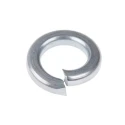 RS PRO Steel Bright Zinc Lock Washers M5 DIN 7980, Spring Type, 8.8mm OD, 5.1mm ID, 1.6mm Thick, Steel, Pack of 250 526-833