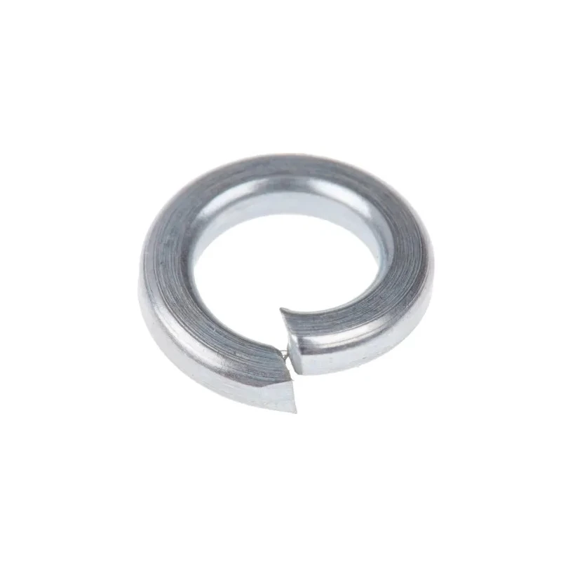 RS PRO Steel Bright Zinc Lock Washers M5 DIN 7980, Spring Type, 8.8mm OD, 5.1mm ID, 1.6mm Thick, Steel, Pack of 250 526-833