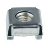 RS PRO Steel Metric Cage Nut M6 Zinc Plated, Spring Steel Cage, Front Panel Mounting 523-121