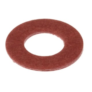 RS PRO Vulcanised Fibre Washers M6 Red RoHS 12.5mm OD 6.4mm ID 0.8mm Thickness 526-388