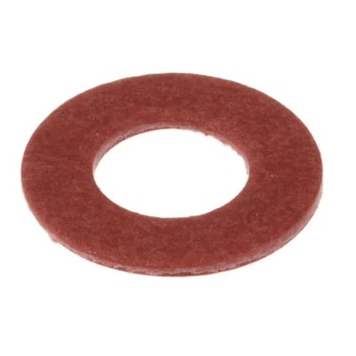 RS PRO Vulcanised Fibre Washers M6 Red RoHS 12.5mm OD 6.4mm ID 0.8mm Thickness 526-388