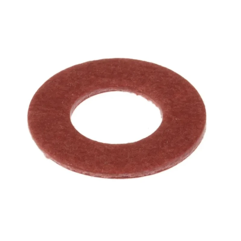 RS PRO Vulcanised Fibre Washers M6 Red RoHS 12.5mm OD 6.4mm ID 0.8mm Thickness 526-388