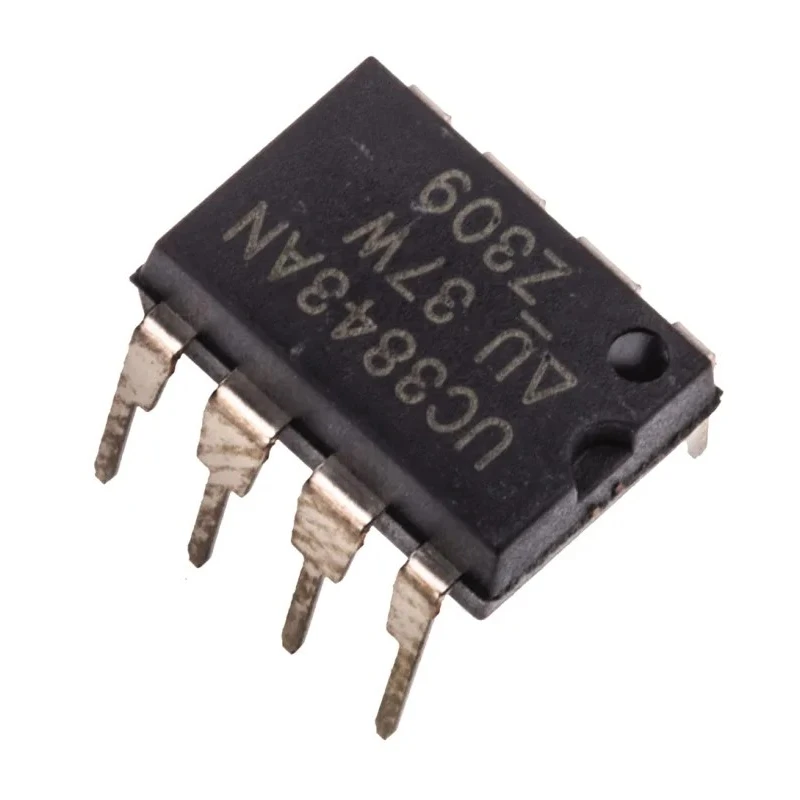 Texas Instruments 8-Pin PDIP PWM Controller 5-Channel, 500kHz, 125V, Current Mode, Through Hole UC3843AN