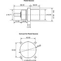 ITT Cannon Male Dust Cap IP53 Rated, Powerlock Connector Protection, 