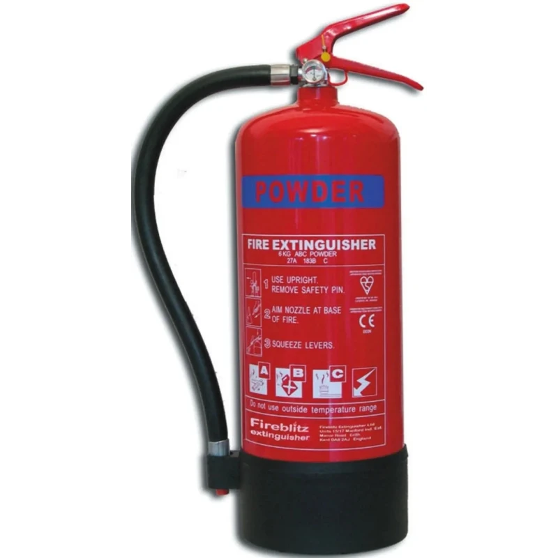 Fireblitz 9kg Dry Powder Fire Extinguisher Floor Standing Class ABC FBP9