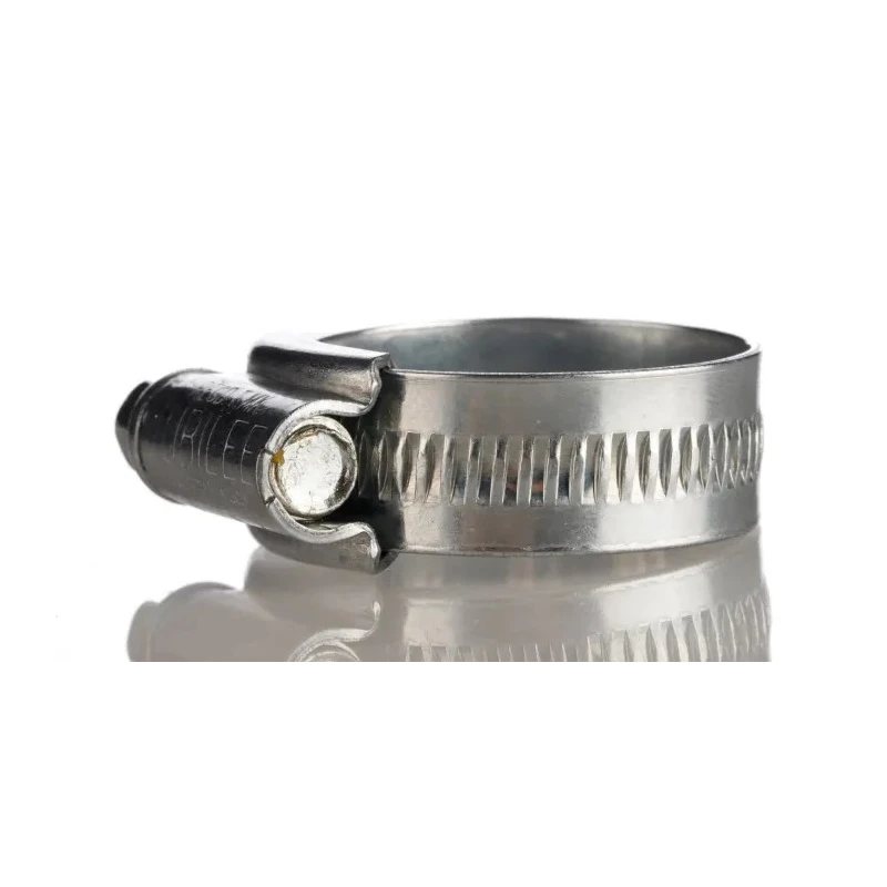 HI-GRIP Stainless Steel Worm Drive Hose Clip, Slotted Hex Screw, 17–25 mm ID, Zinc Plated HGS25BP