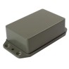 CAMDENBOSS Flanged ABS Enclosure IP65, 27 mm × 95 mm × 50 mm, Grey Lid, Series 2000 BIM2000/IP-GY