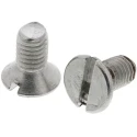 RS PRO Slot Countersunk Stainless Steel Machine Screw 6 mm Length, M3 Metric Thread, DIN 963, A2 Grade 527-151