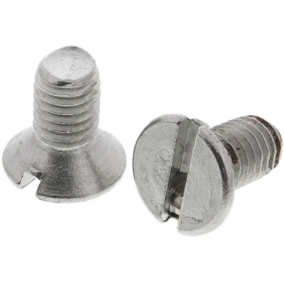 RS PRO Slot Countersunk Stainless Steel Machine Screw 6 mm Length, M3 Metric Thread, DIN 963, A2 Grade 527-151