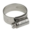 HI-GRIP Stainless Steel Worm Drive Hose Clip, Slotted Hex Head, 30 mm Maximum ID HGS30BP