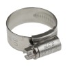 HI-GRIP Stainless Steel Worm Drive Hose Clip, Slotted Hex Head, 30 mm Maximum ID HGS30BP