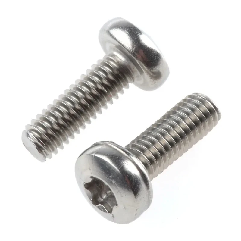 RS PRO Pozidriv Pan Stainless Steel Machine Screw M4 12mm Length, A2 Grade, DIN 7985, Pan Head, 528-823