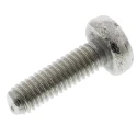 RS PRO Pozidriv Pan Head Machine Screw A2 Stainless Steel M3.5x12mm Plain DIN 7985 528-788