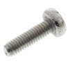 RS PRO Pozidriv Pan Head Machine Screw A2 Stainless Steel M3.5x12mm Plain DIN 7985 528-788