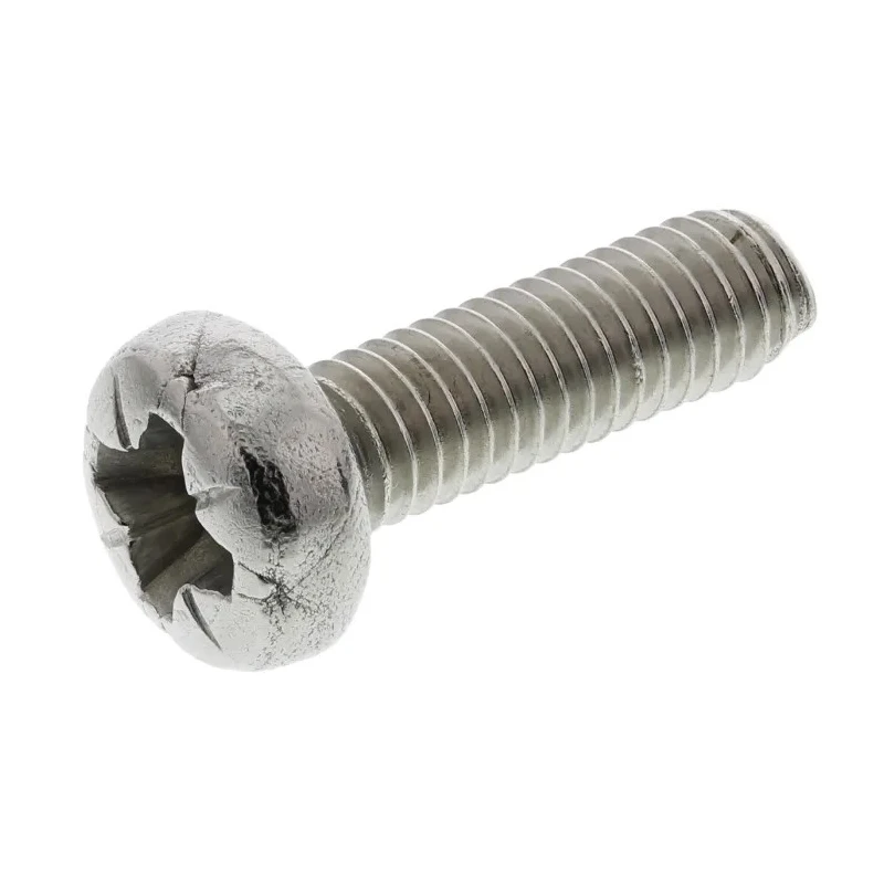 RS PRO Pozidriv Pan Head Machine Screw A2 Stainless Steel M3.5x12mm Plain DIN 7985 528-788