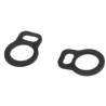 RS PRO Steel External Circlip 2.8 mm Groove, For 3 mm Shaft, 0.4 mm Ring Thickness, Phosphated, 7 mm OD 289-180