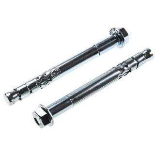 RawlPlug Carbon Steel Masonry Anchor M8 x 95 mm Zinc Plated Anchor Bolt 530-472