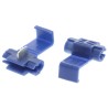 RS PRO Blue Insulated Tap Splice Connector 14 AWG, Polypropylene, Brass, 27mm Length, Model 531-352