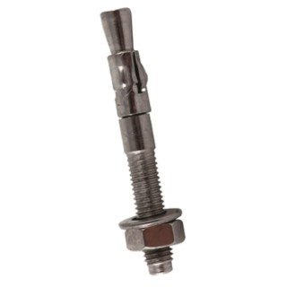 RawlPlug Carbon Steel Wall Plug Zinc Plated 180 mm Throughbolt Anchor 530-630