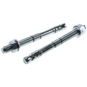 RawlPlug Carbon Steel Wall Plug Zinc Plated 180 mm Throughbolt Anchor 530-630