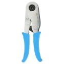 RS PRO Indent Crimp Tool, Nickel Plated Steel, 190mm, 0.4–1.29 mm², 26–16 AWG, MIL-C-22520/2, 531-403