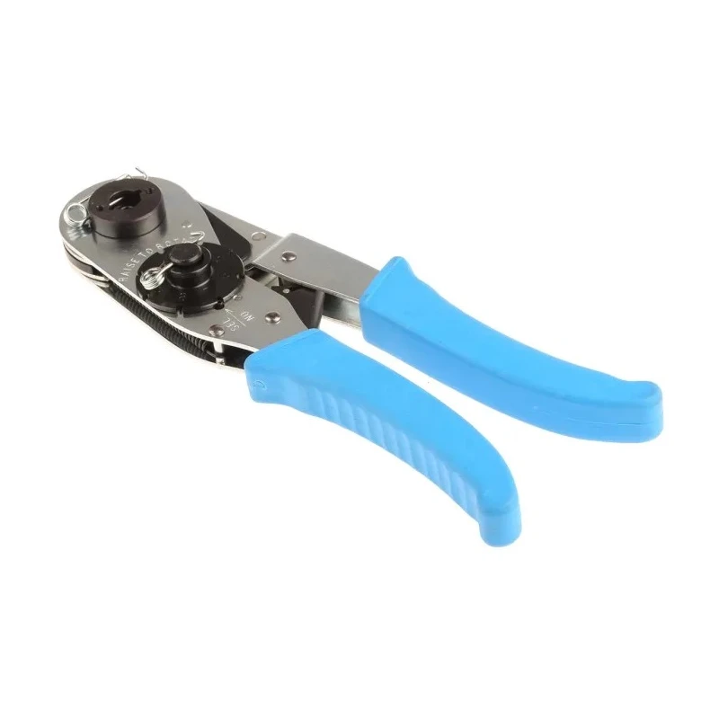 RS PRO Indent Crimp Tool, Nickel Plated Steel, 190mm, 0.4–1.29 mm², 26–16 AWG, MIL-C-22520/2, 531-403