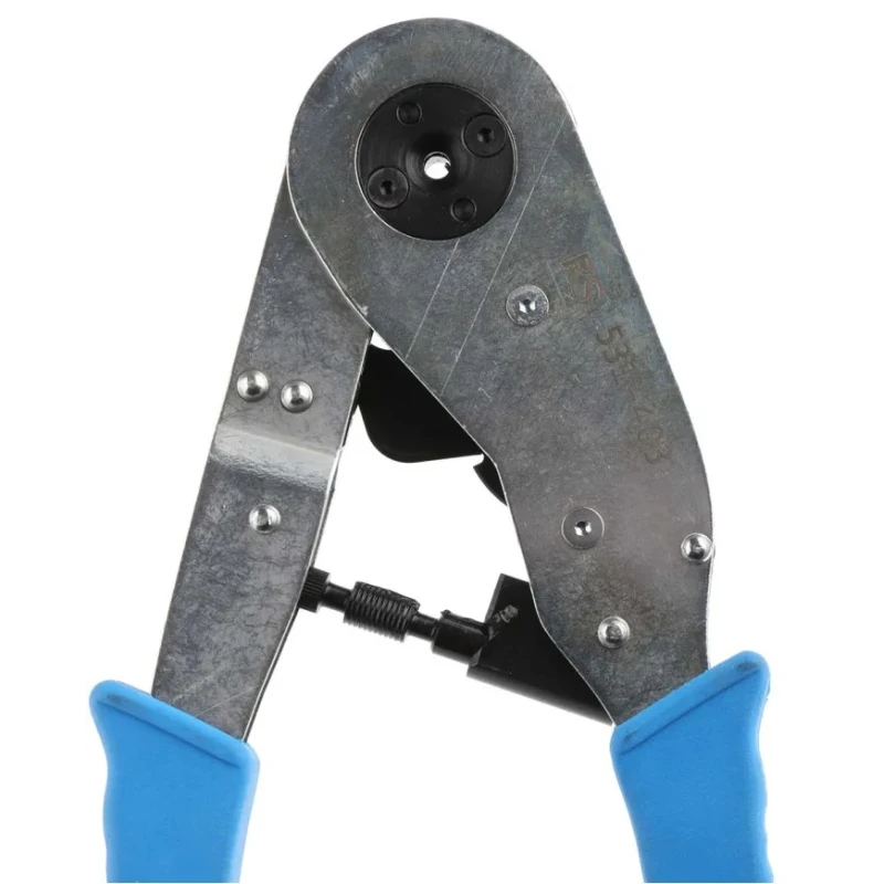 RS PRO Indent Crimp Tool, Nickel Plated Steel, 190mm, 0.4–1.29 mm², 26–16 AWG, MIL-C-22520/2, 531-403